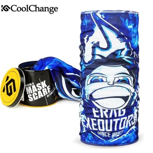 CoolChange Bicycle Bandanas High-grade Boxed Bandanas Washouts Riding Mask Bicycle Scarf Men Cycling Bike Magic Sport Headband