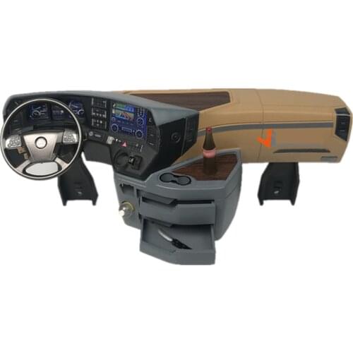 Internal Center Console Cab Cabin Left Right for 1/14 Tamiya Actros 3363 56348 1851 RC Truck Parts Accessories