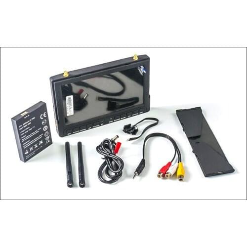 High Quality Skysight RC708 5.8G 40CH Diversity Rx 7 Inch Monitor HDMI Input DVR Display Ppm Support Fatshark ImmersionRC