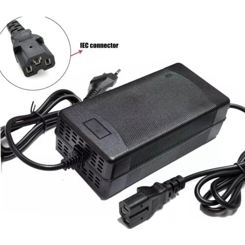 67.2V 2A Lithium Battery Charger For 60V Li-ion battery electric bike Charger with PC connector IEC connector