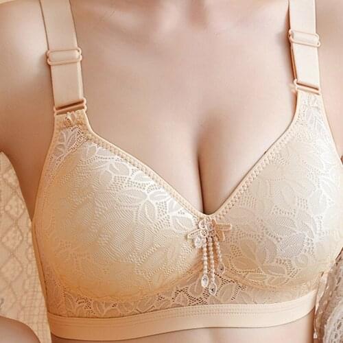 Plus Size Bra Sexy Bralette Crop Top Underwear Push Up Strapless Bra BH Lace Female Bra Lingerie Brassiere