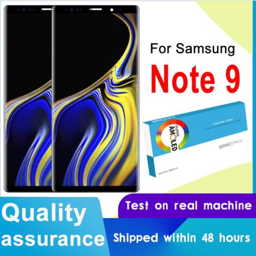 Original BROOWE 6.4'' AMOLED LCD Display + Touch Screen Digitizer Assembly For Samsung Galaxy Note 9 Note9 N960D N960F Display
