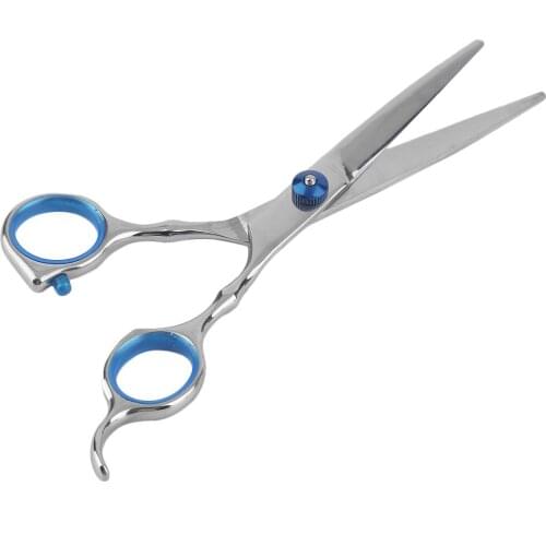 1 pcs Lightweight 6 Inch Stainless Steel Teeth Cut/Flat Cut Type Hair Styling Beauty Salon Hairdressing Scissor For Barber Shop