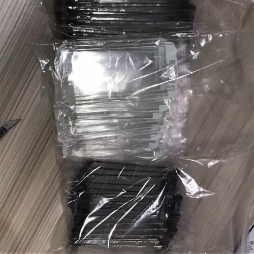 10pcs/lot Top Quality Black/White LCD Touch Screen Frame Front Bezel Housing with Hot Glue for iPhone 8 8p plus 4.7 5.5 inch