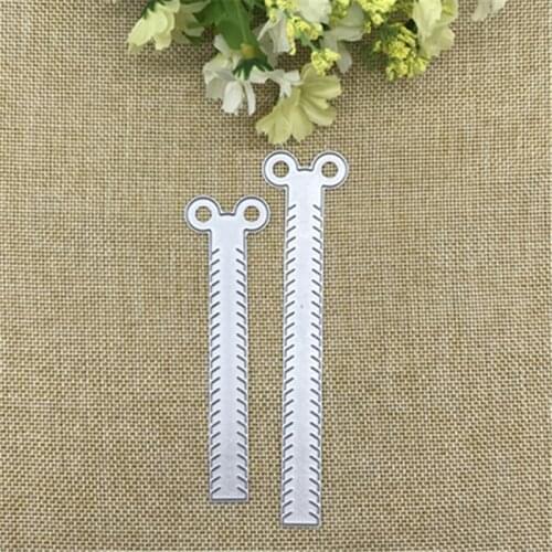 2pcs/Set Strip frame decorationMetal Cutting Dies For DIY Scrapbooking Album Embossing Paper Cards Decorative Crafts
