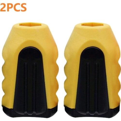 2pcs Screwdriver Bit Magnetic Ring Demagnetizer For 6.35mm Shank Anti-Corrosion Drill Bit Magnet Powerful Ring