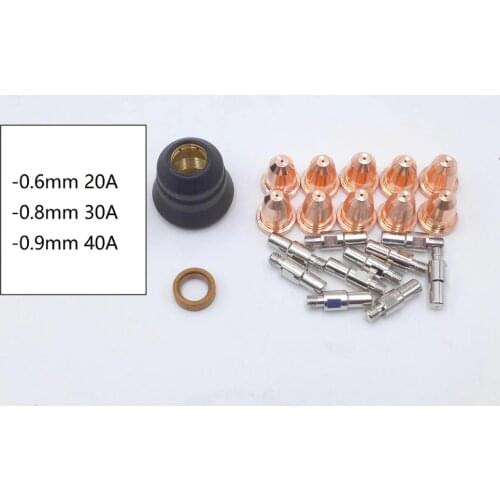 20 30 40A S45 CUT55 CUT55i PT-40 PT40 IPT-40 PT-60 PT60 PTM-60 IPT-60 HC4000 Plasma Torch Cutter Tips Fit telwin plasma 34