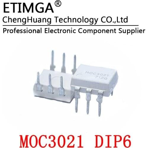 5PCS/LOT MOC3021 DIP-6 MOC3021 3021 Optocoupler/Optical Isolator