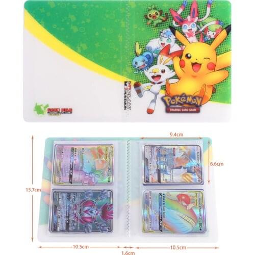 80-240Pcs Size For Pokemon Card Collection Pokemon Book Album