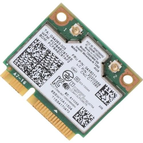 Wireless 7260NGW Bluetooth 4.0 BN WiFi Wlan Card 300M 04X6011 04W3815 for lenovo Thinkpad 87HE