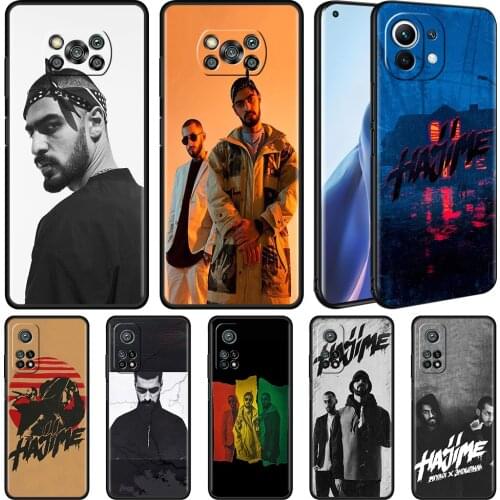 Black Soft Cover For Xiaomi Mi Poco X3 NFC 10T Pro M3 11 Note 10 Lite 9 9T F3 A2 F1 Silicone Phone Case Hajime MiyaGi Andy Panda