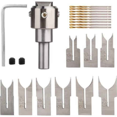 Rugby Cutter Router Bit Wood Working Accessories Oval Wooden Beads Drill Router CNC Milling Cutter for Wood