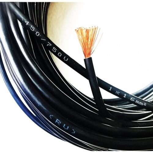 Cable cross-section16mm2 Copper core PVC insulated flexible wire
