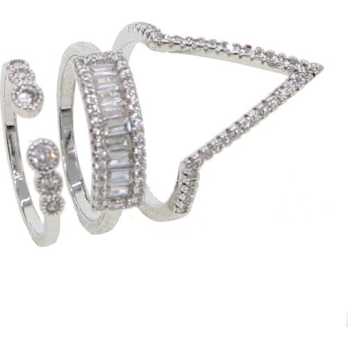 JYZSWBB Rings With Cubic Zirkonia For Women