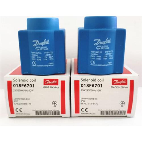 Original Danfoss coil Coil 018F6176 018F6701 018F6857 018F6801 018F6282 Expansion valve coil