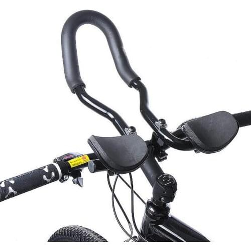 Mountain Bike Relaxation Handlebar Arm Support for 22.2-25.4mm Straight Handle Aluminum Alloy Mountain Bike Stem Accessories