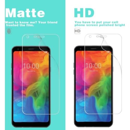 Matte Film For LG Q STYLUS Q6 Q7 Q8 Spirit 2017 X220G Sunrise L15G Tribute Dynasty X4 X5 Plus Zone 4 HD Glossy Film Cover