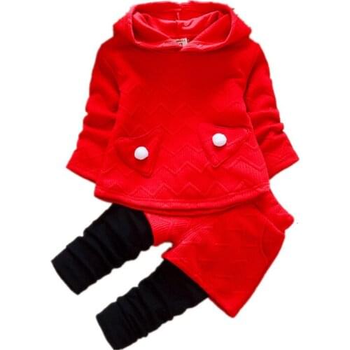 Fashion Baby Girls Striped Clothing Kids Cotton Clothes Toddler Cartoon Hoodies Pants Spring Autumn Children Casual Tracksuits