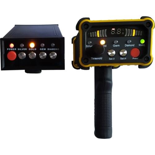 Updated newest version GR-200 Radar scanning laster positioning sound long range gold silver gemstone diamond detector