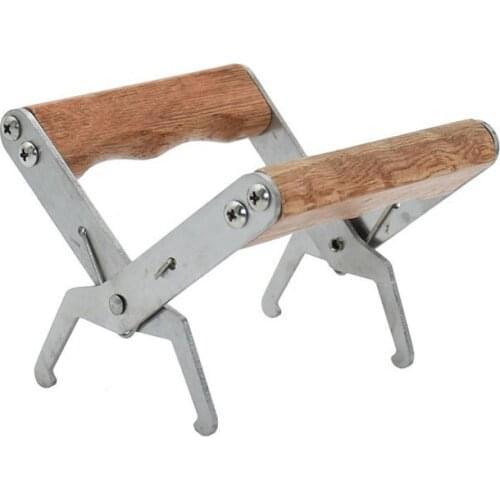 Beekeeping Equipment Professional Wooden Handle BeeHive Frame Holder with Lifter Grip Bee Frame Holder Lifter Capture Grip Tool