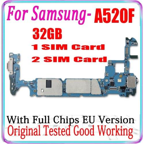 Original Motherboard For Samsung Galaxy J5 500F 510F Single Dual SIM Unlocked Motherboard Android Logic Board Good Working Plate