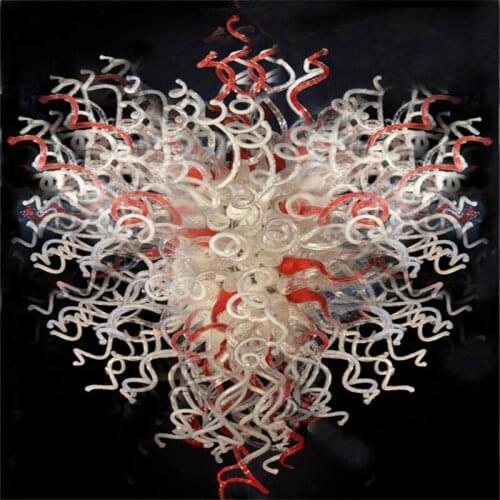 Modern Blown Glass Chandelier Home Hotel Decor Contemporary LED Chandelier Blown Glass Art Deco Chandelier Light