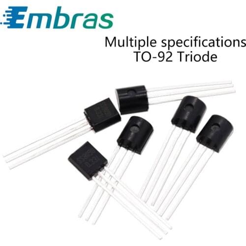 50Pcs NPN Transistor S8050 S8550 S9011 S9012 S9013 S9014 S9015 S9018 SS495A SS8050 SS8550 TL431 IC TO-92 PNP Triode