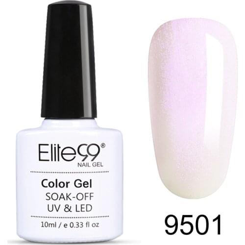 Elite99 10ml Shell Mermaid UV Gel Varnish Semi Permanent Pearl Hybrid Gel Nail Polish Soak Off Nail Art Gel Polish Manicure