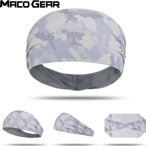 Women Outdoor Sports Sweatband Yoga Fitness Running HairHead Bandage Jog Tennis Gym Cycling Basketball Safety Workout Headband