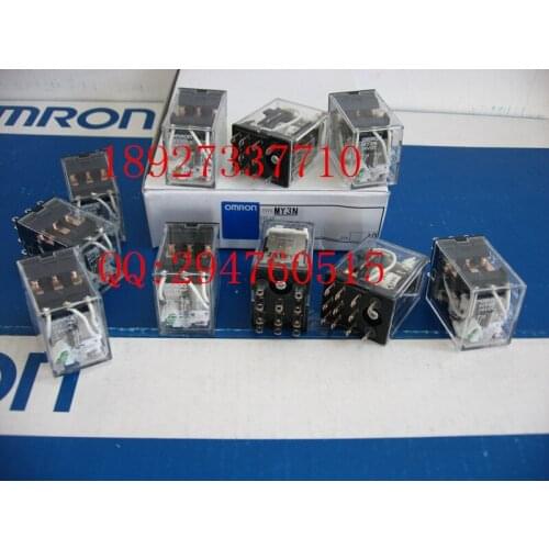 [ZOB] New imported omron Omron Relay MY3N DC24V 11 feet --5PCS/LOT