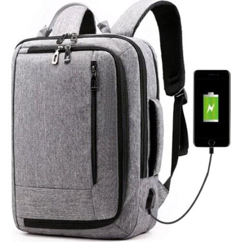 3PCS / LOT Oxford Backpack Male New 15.6 Inch Laptop Backpack usb Charging Bagpack Waterproof Travel Women Knapsack