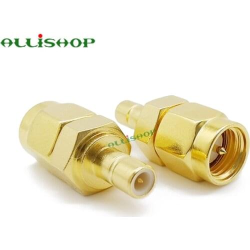 5Pcs SMA to SMB Coax Jack Connector SMA Male to SMB Male Connector for for Car Truck Satellite Radio DAB Radio Antenna