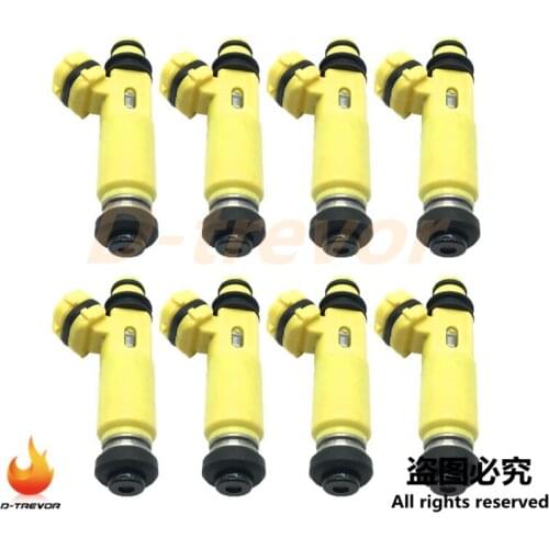 8PCS OEM 195500-4450 Fuel Injector Nozzle for 2004-2008 Mazda RX-8 1.3L R2 N3H313250A 4G2018