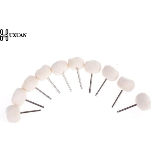 Abrasive Polishing Wheel 1pcs Double Cotton Thread Mounted for Dremel Rotary Tools Accessories Abrasive Brush Polishing Brush