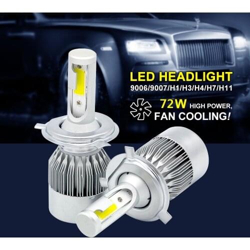 Светодиодные LED лампы H4 (P43t) ANBLUB China At AliExpress