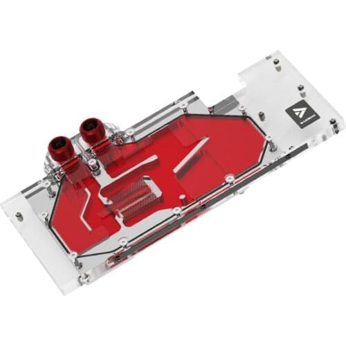 Barrow MSI RTX 3070 SUPRIM X TRIO/GAMING TRIO GPU Water Block Full Coverage, 5V ARGB 3PIN AURA SYNC BS-MSG3070M-PA