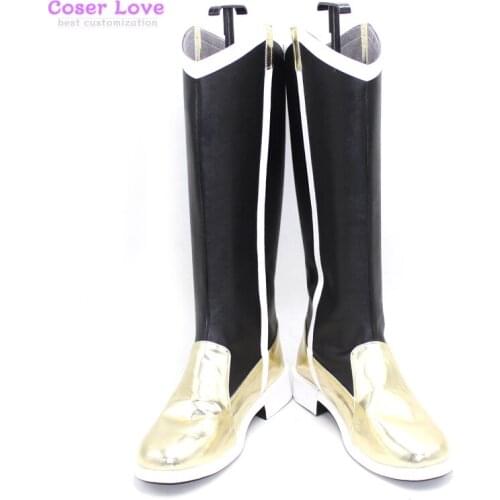 Puella Magi Madoka Magica Tomoe Mami Cosplay Shoes Boots Halloween Christmas Carnival Shoes