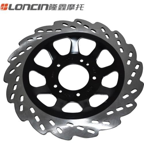 Motorcycle Front Brake Disc Rotor Accessories Apply for Loncin Lx150-56 Gp150 Jinlong K8 Original Parts