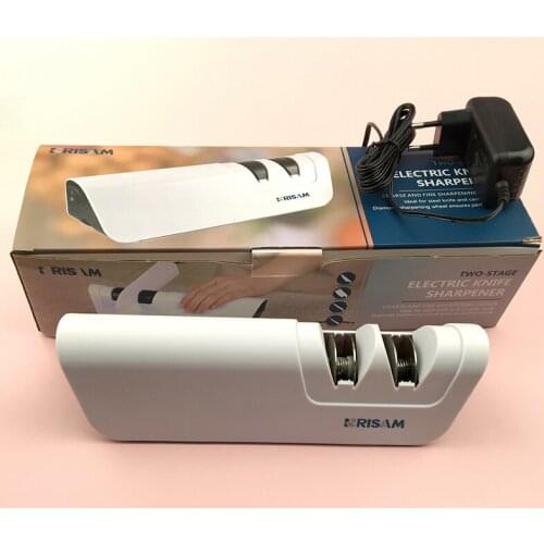 The new electric knife sharpener professional button fixed non-slip convenient cutting edge household honing knife sharpenertool