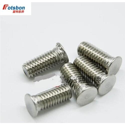 FH-832-12 Round Head Studs Self-clinching Blind Rivet Protruding Stud Clinch Pin Screw Platen Screws Sheet Metal Threated Panels