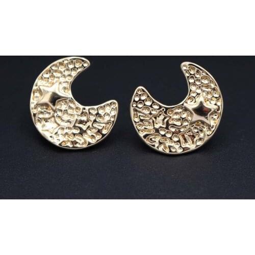 10pairs Geometric Earrings Post Linkers Connectors Base 14K Gold plated Findings for DIY Women Bridal Dangle Drop Earring Making