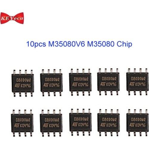 KEYECU 10pcs M35080V6 M35080 Car Key Chip for BWM