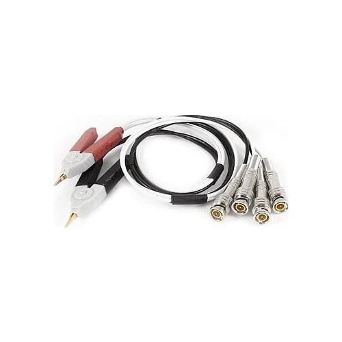 Coaxial Test Cable BNC Male Plug to Dual Alligator Clip Lead 90cm 3Ft