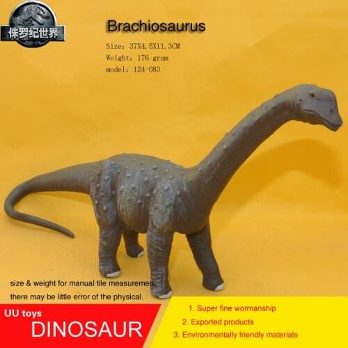 Hot toys Brachiosaurus high Simulation model Jurassic dinosaur toys action figure Gift toys for children