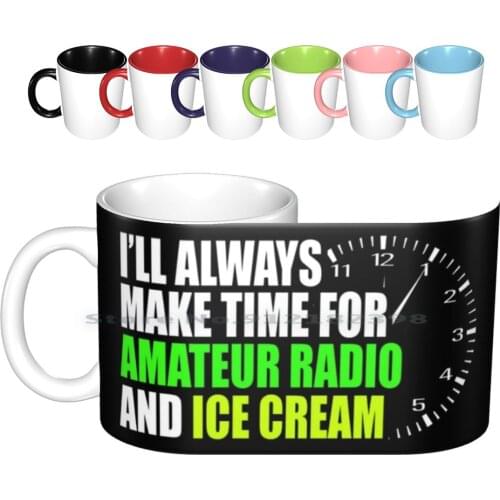 Amateur Radio Ceramic Mugs Coffee Cups Milk Tea Mug Amateur Radio Amateur Radio Design Amateur Radio Funny Amateur Radio