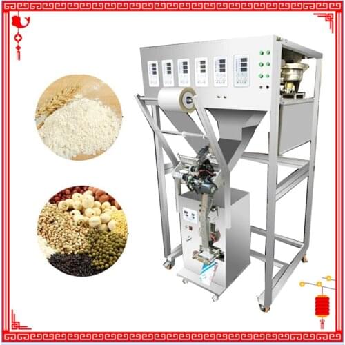 Multifunctional Automatic Mixing Packing Machine For Rice And Peanut Weighing Large Powder Granule Packaging Machine