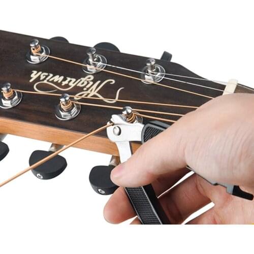 Guitar Parts Multifunctional Cut String Winding String Three-in-one Pliers String Puller Wood Guitar Instrument Accessories