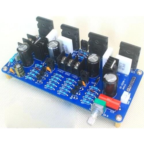 200W Mono Amplifier Board Fever C5200 A1943 Home Audio Double Parallel High Power Discrete Component Power Amplifier Board