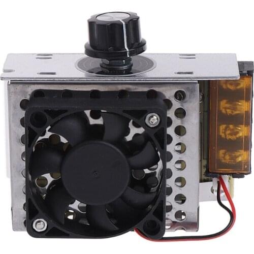 AC 220V 4000W SCR Variable Voltage Regulator Motor Speed Control Controller Fan WXTC