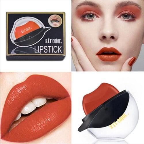 Lazy Squeeze Into Makeup Lip Lipstick Matte Make Up Moisturizing Long Lasting Waterproof Nonstick Cup Lip Gloss maquiagem TSLM1